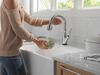 Touch2O with Touchless and VoiceIQ&reg; Technology Single Handle Pull-Down Kitchen Faucet with Soap Dispenser