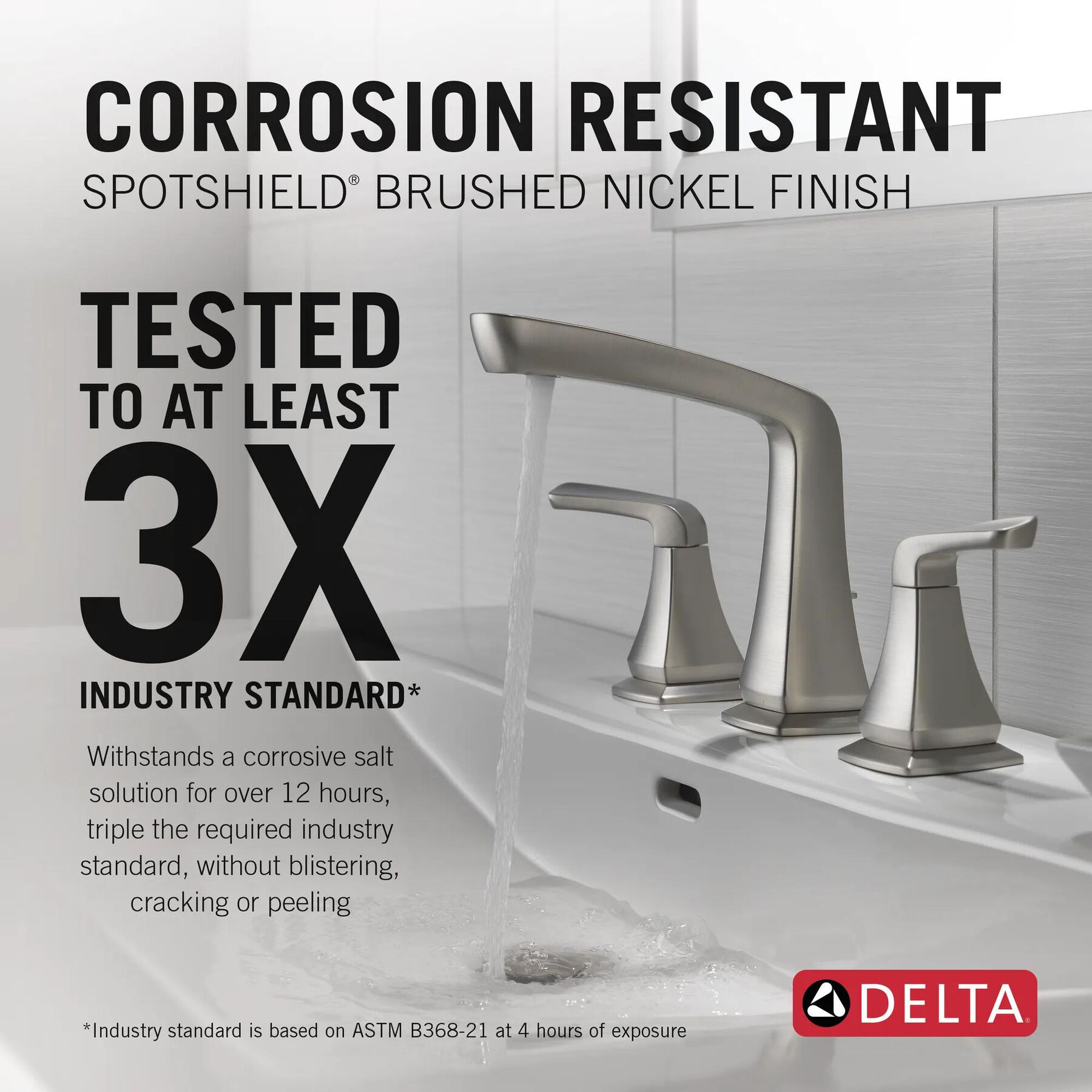 Two Handle Widespread Bathroom Faucet