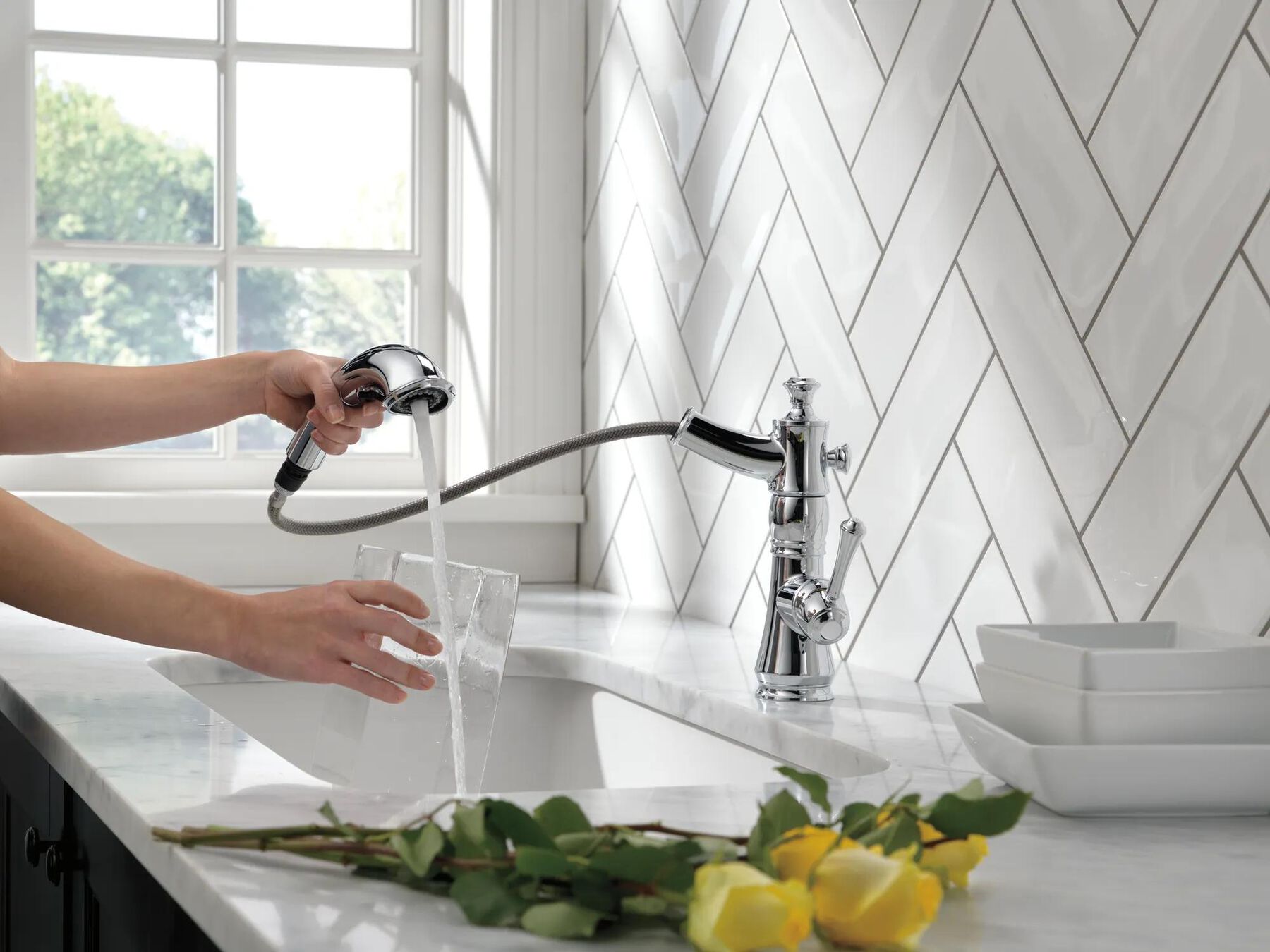 Pull-Out Kitchen Faucet (Recertified)
