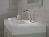 Single Handle Pull-Down Bathroom Faucet