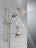 7-Setting Slide Bar Hand Shower with Cleaning Spray