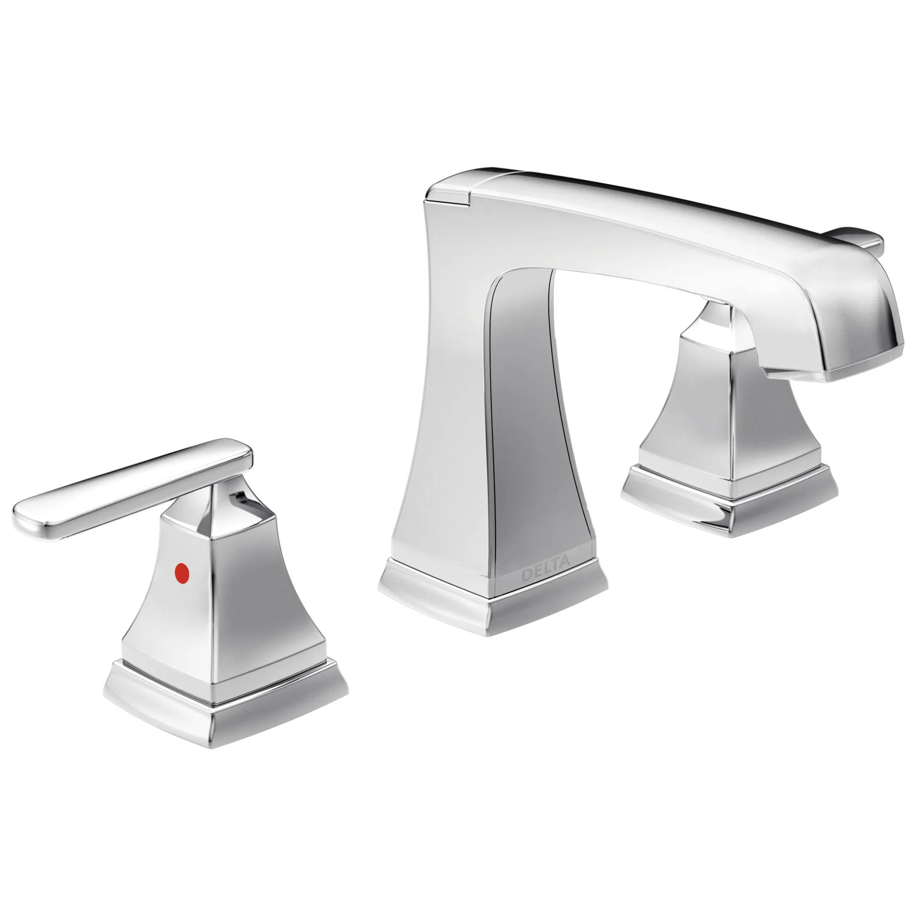 Two Handle Widespread Bathroom Faucet with EZ Anchor&reg; (Recertified)