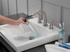 Two Handle Widespread Pull-Down Bathroom Faucet