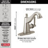 Centerset Bathroom Faucet (Recertified)