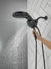 HydroRain&reg; H<sub>2</sub>Okinetic&reg; 5-Setting Two-in-One Shower Head