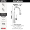 Single Handle Pull-Down Bar/Prep Faucet