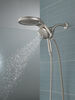 HydroRain&reg; H<sub>2</sub>Okinetic&reg; 5-Setting Two-in-One Shower Head