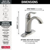 Touch2O&reg; Bathroom Faucet with Touchless Technology (Recertified)