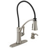 Single Handle Pull-Down Kitchen Faucet with ShieldSpray