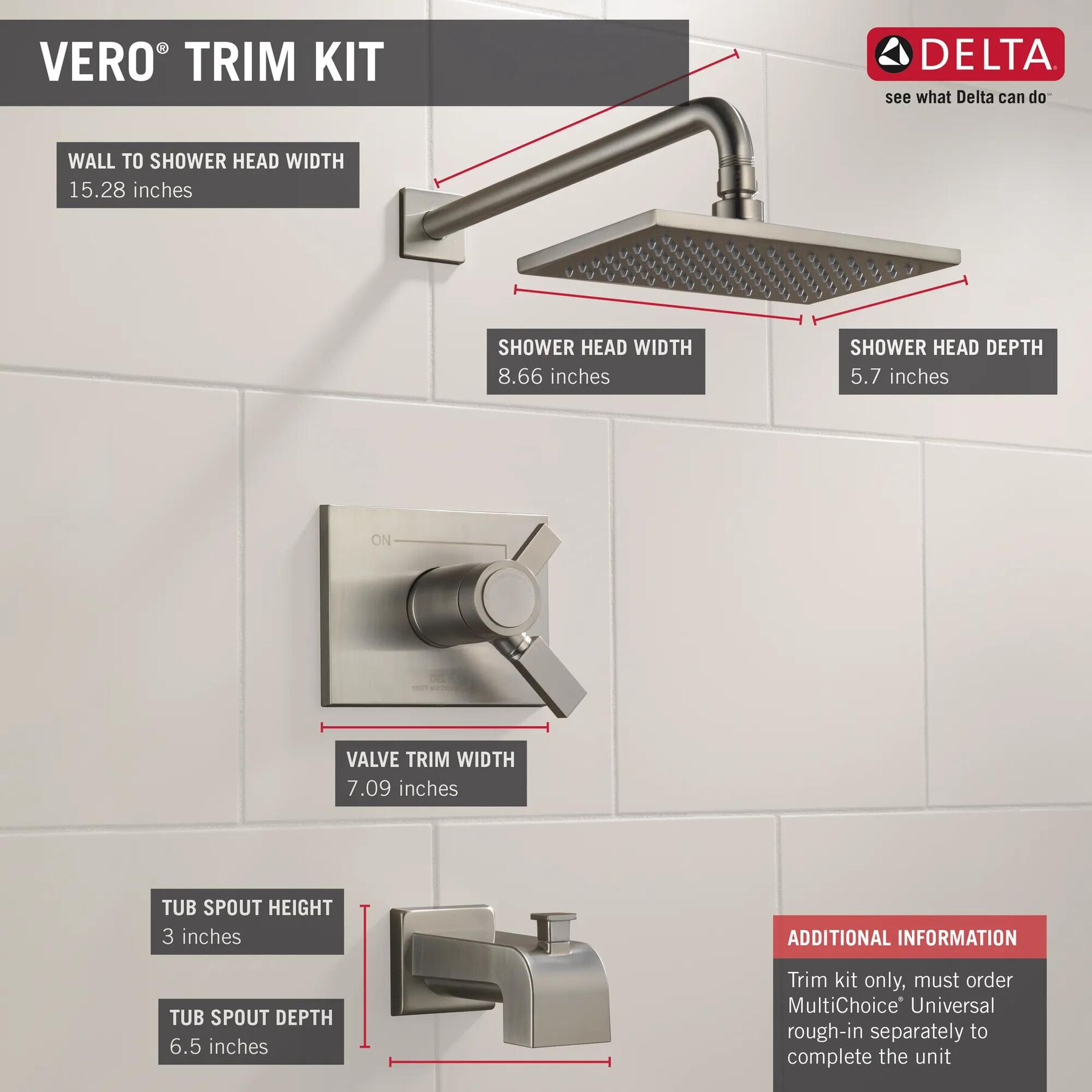 TempAssure&reg; 17T Series Tub & Shower Trim