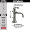 Single-Hole Bathroom Faucet (Recertified)