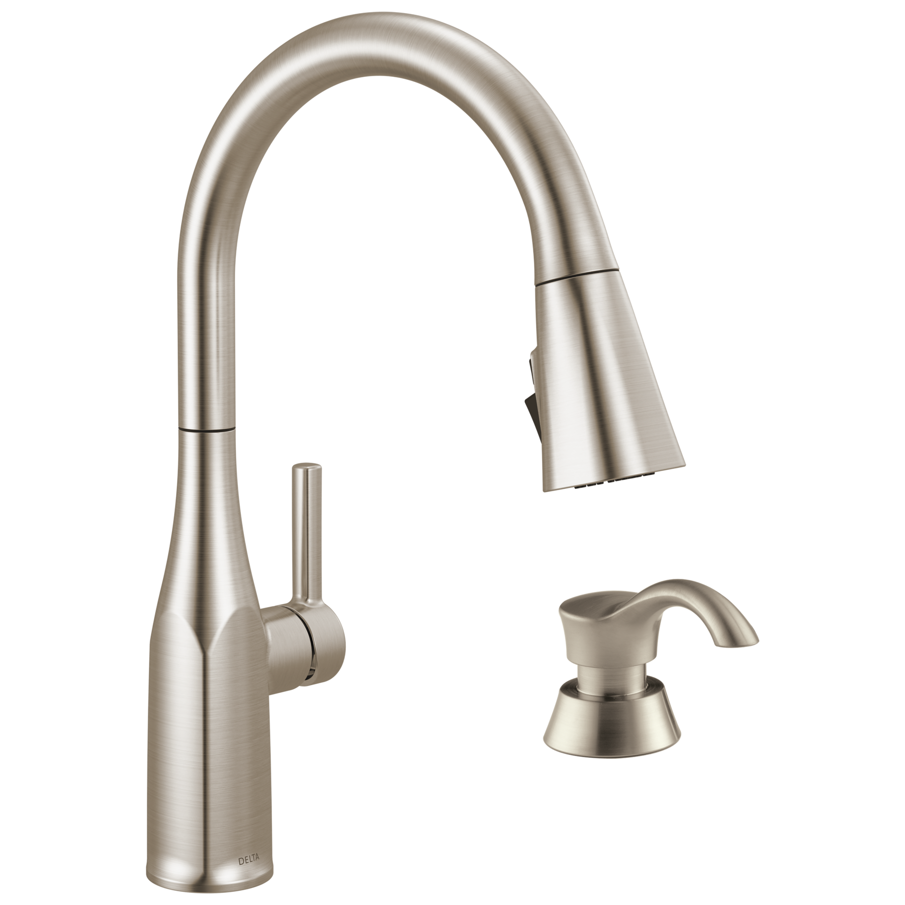 Pull-Down Kitchen 1 Handle with Soap Dispenser Bundle