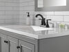 Two Handle Centerset Bathroom Faucet (Recertified)