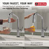 Touch2O&reg; Technology Kitchen Faucet with Touchless Technology