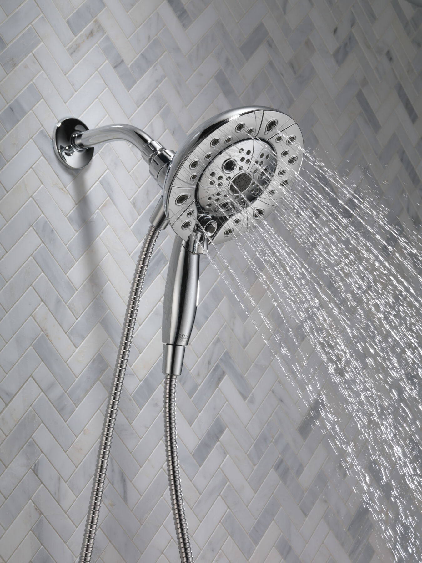 H<sub>2</sub>Okinetic&reg; In2ition&reg; 5-Setting Two-in-One Shower (Recertified)