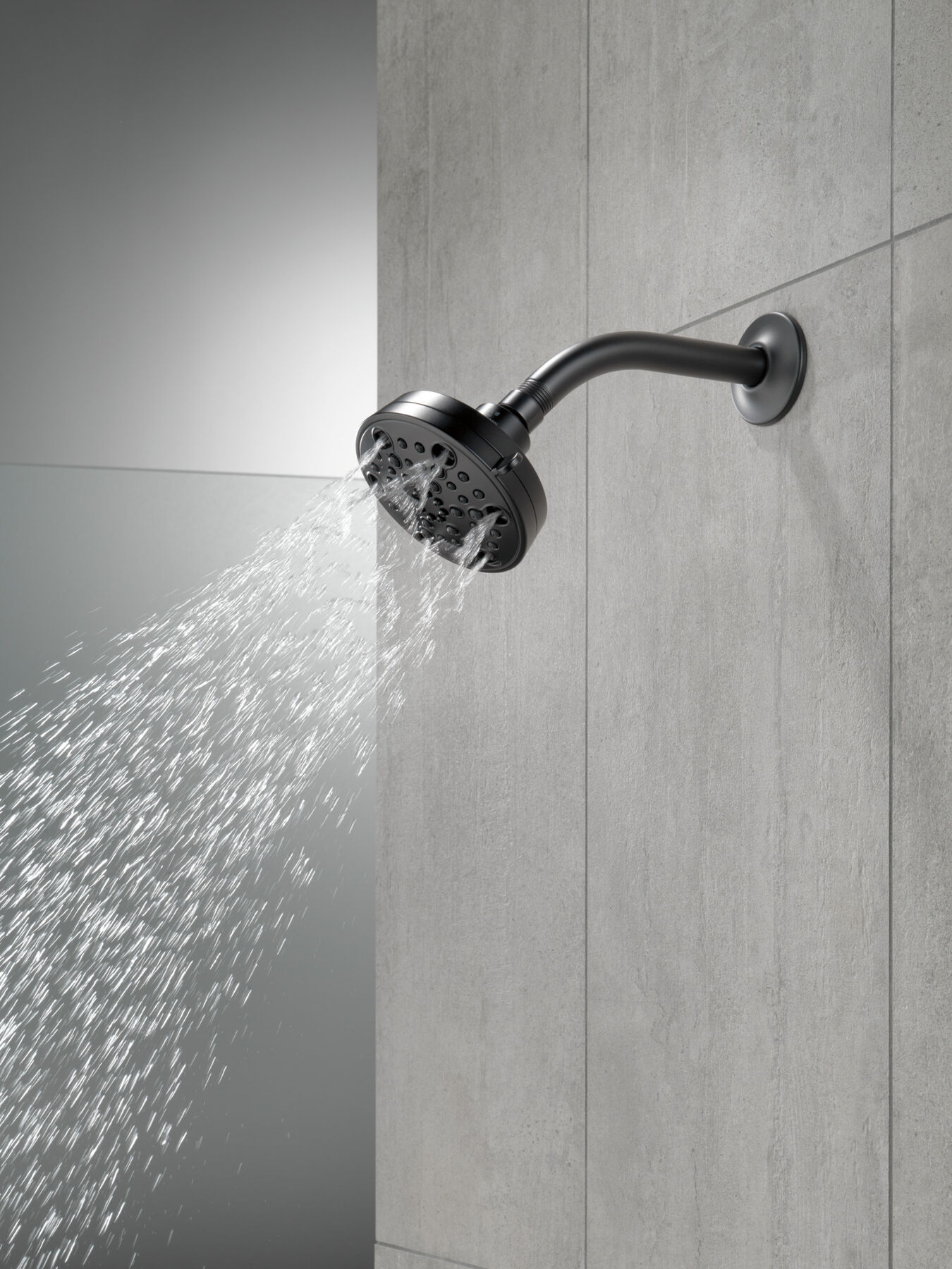 H<sub>2</sub>Okinetic&reg; 5-Setting Contemporary Shower Head