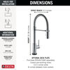 Touchless Pull-Down Kitchen Faucet (Recertified)