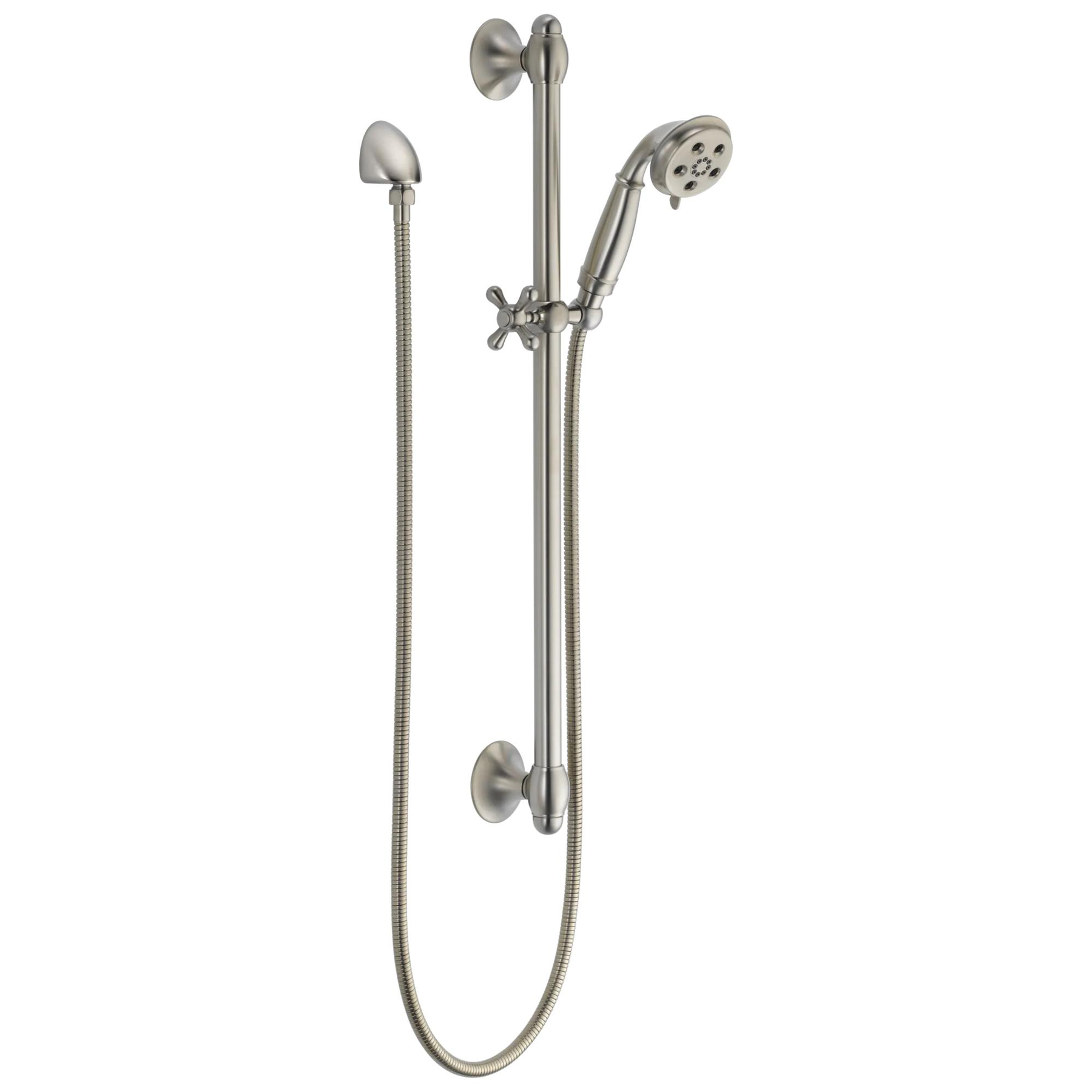 H<sub>2</sub>Okinetic&reg; 3-Setting Slide Bar Hand Shower (Recertified)
