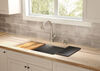 Single Handle Pull-Down Kitchen Faucet with Soap Dispenser and ShieldSpray&reg; Technology