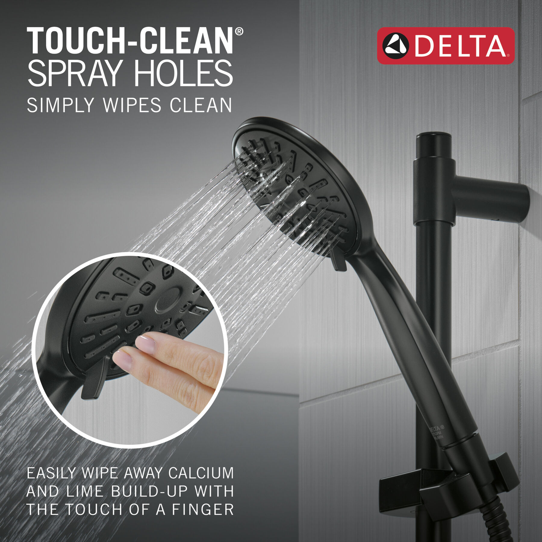 Hand Shower 1.75 GPM w/Slide Bar 4S (Recertified)
