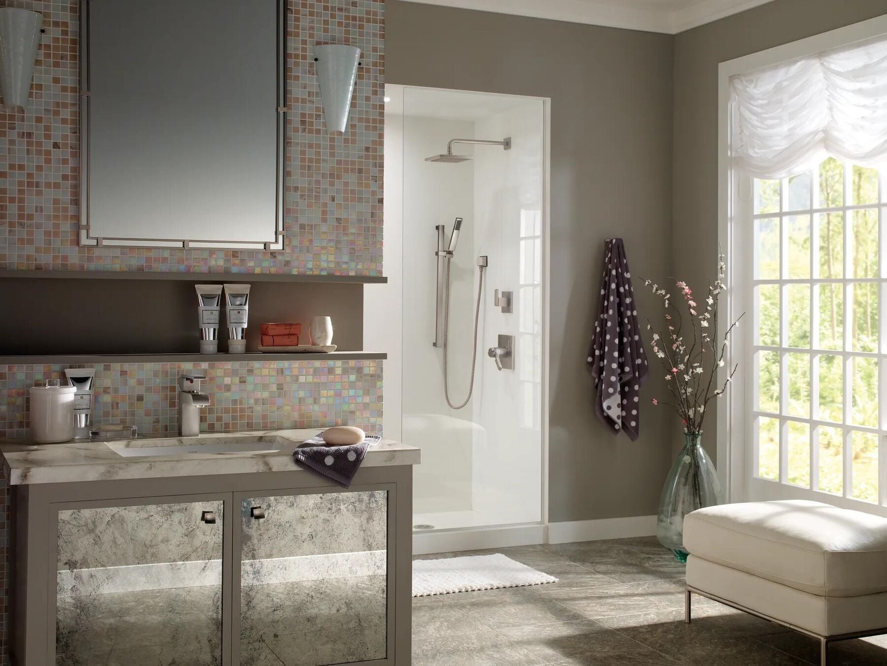 Premium Single-Setting Slide Bar Hand Shower