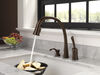 Single Handle Pull-Down Kitchen Faucet with Touch2O&reg; Technology and Soap Dispenser