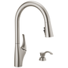 Pull-Down Kitchen Faucet w/Soap (Recertified)