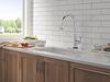 Single Handle Kitchen Pull-Down Faucet With Touchless Technology