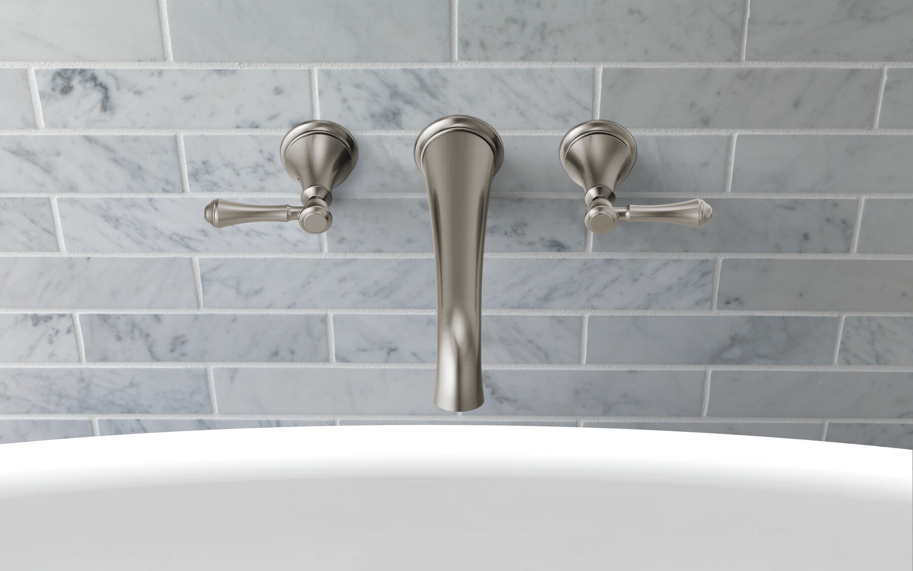 Wall Mounted Tub Filler