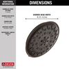 Ultrasoak&reg; 4-Setting Shower Head (Recertified)