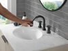Two Handle Widespread Pull Down Bathroom Faucet