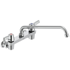 Two Handle 8 In Wallmount Service Sink Faucet