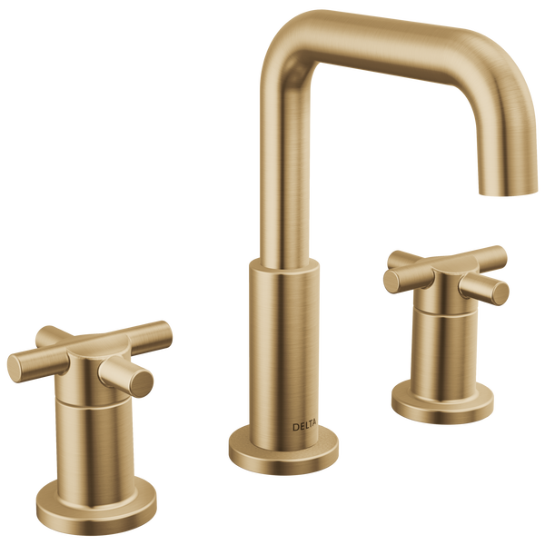 Two Handle Widespread Bathroom Faucet in Champagne Bronze 35894LF