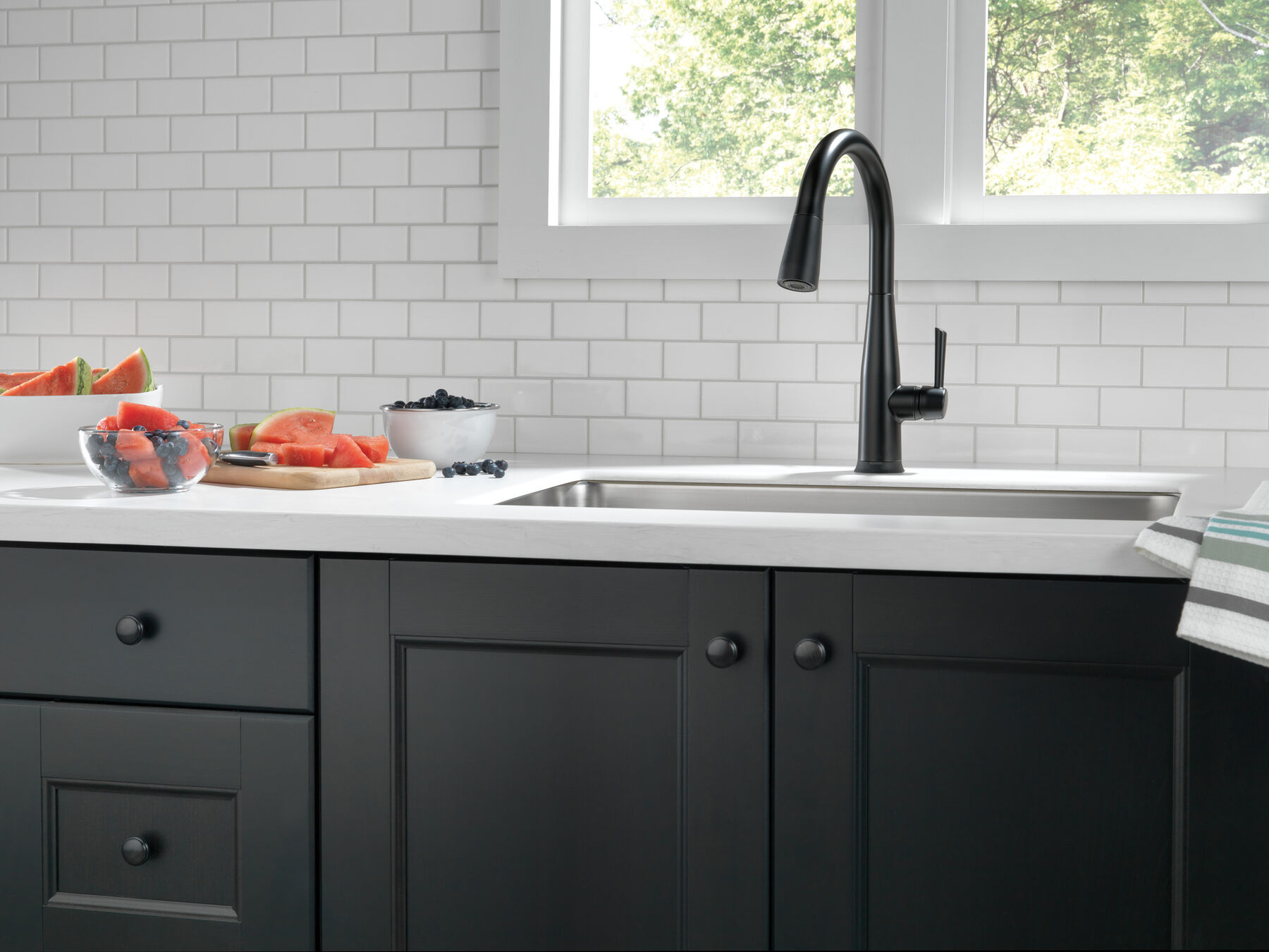VoiceIQ&reg; Single Handle Pull-Down Faucet with Touch<sub>2</sub>O&reg; Technology