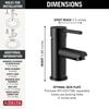Single Handle Project-Pack Bathroom Faucet