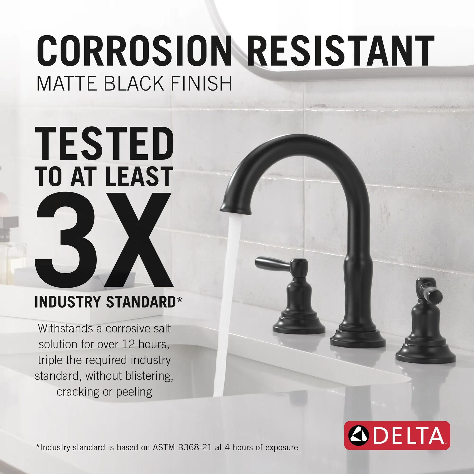Widespread Lavatory Faucet with 14 Series Shower Trim Bundle