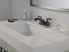 Two Handle Centerset Bathroom Faucet