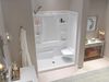 60x32 Alcove Shower Bundle  - Right Seat Center Drain