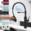 Single-Handle Pull-Down Spring Kitchen Faucet