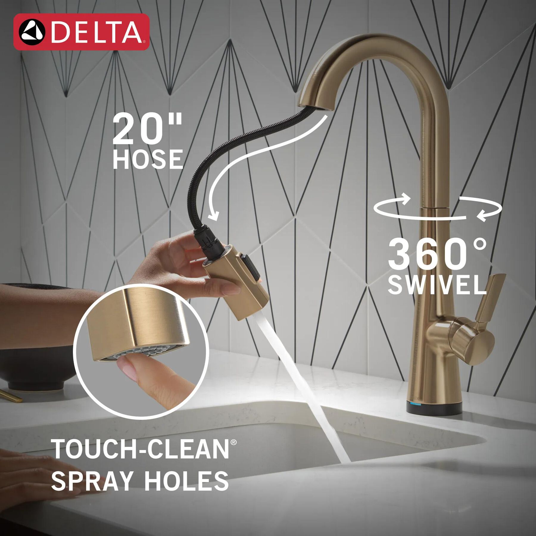 Touch2O&reg; Bar / Prep Faucet with Touchless Technology