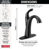 Single Handle Centerset Bathroom Faucet