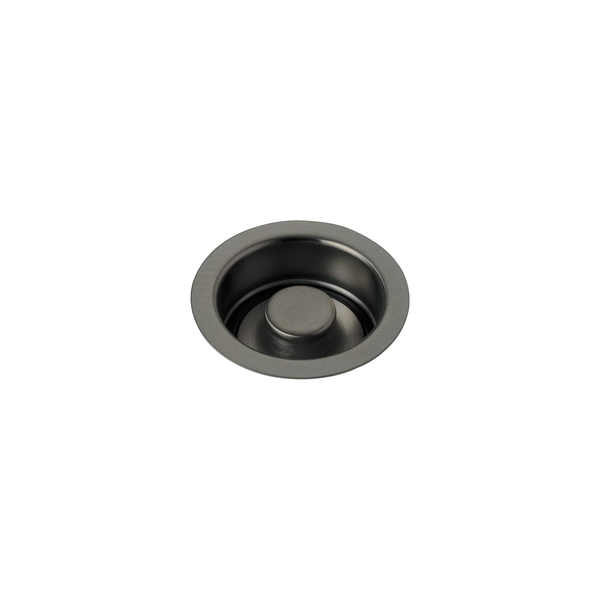 Disposal and Flange Stopper - Kitchen in Black Stainless 72030-KS