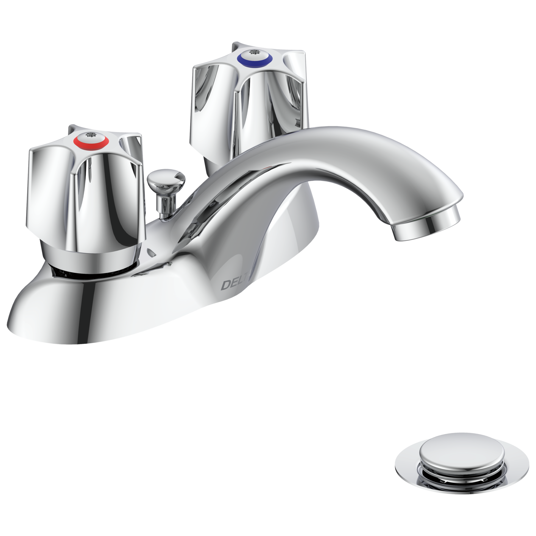 Two Handle Centerset Bathroom Faucet