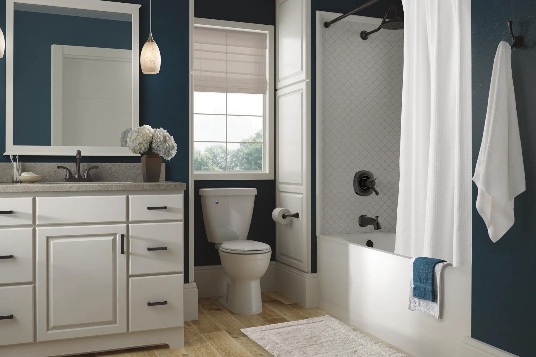 TempAssure&reg; 17T Series H<sub>2</sub>Okinetic&reg; Tub & Shower Trim