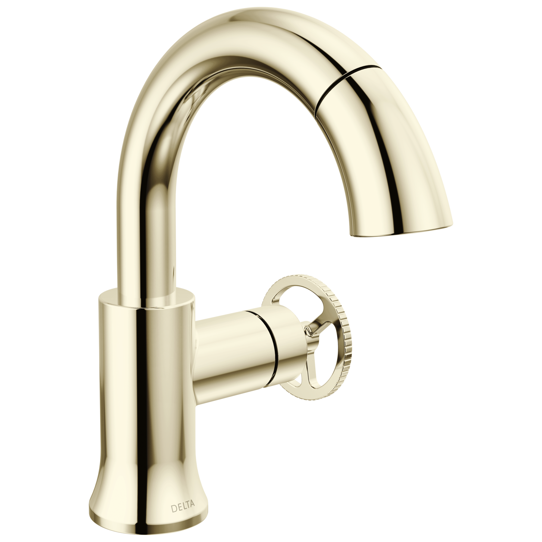 Single Handle Pull-Down Bathroom Faucet