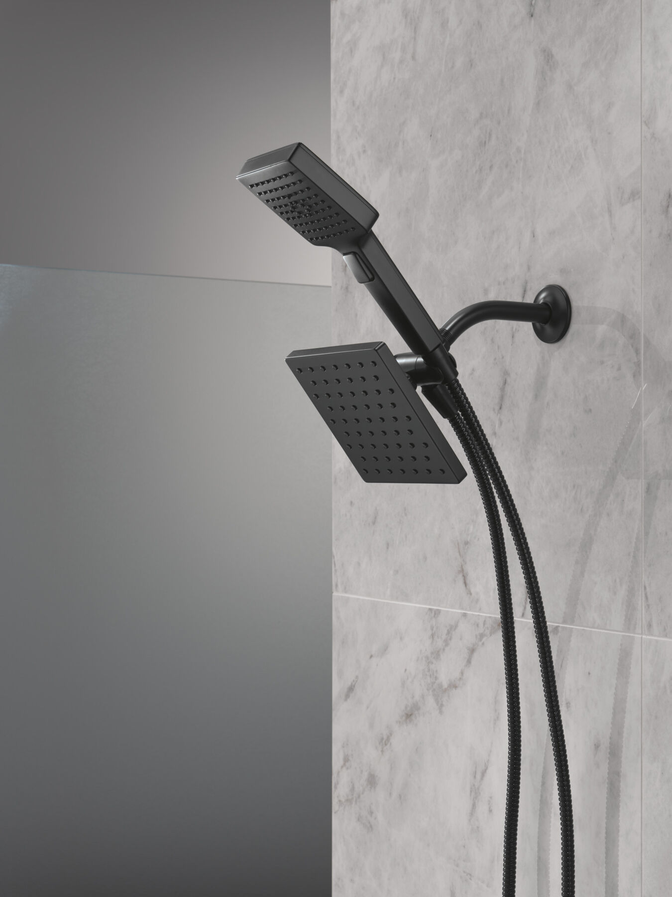 5-Setting Two-in-One Combination Shower with Additional Mount