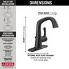 Centerset Bathroom Faucet (Recertified)