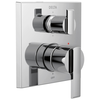 Angular Modern Monitor&reg; 14 Series Valve Trim with 6-Setting Integrated Diverter