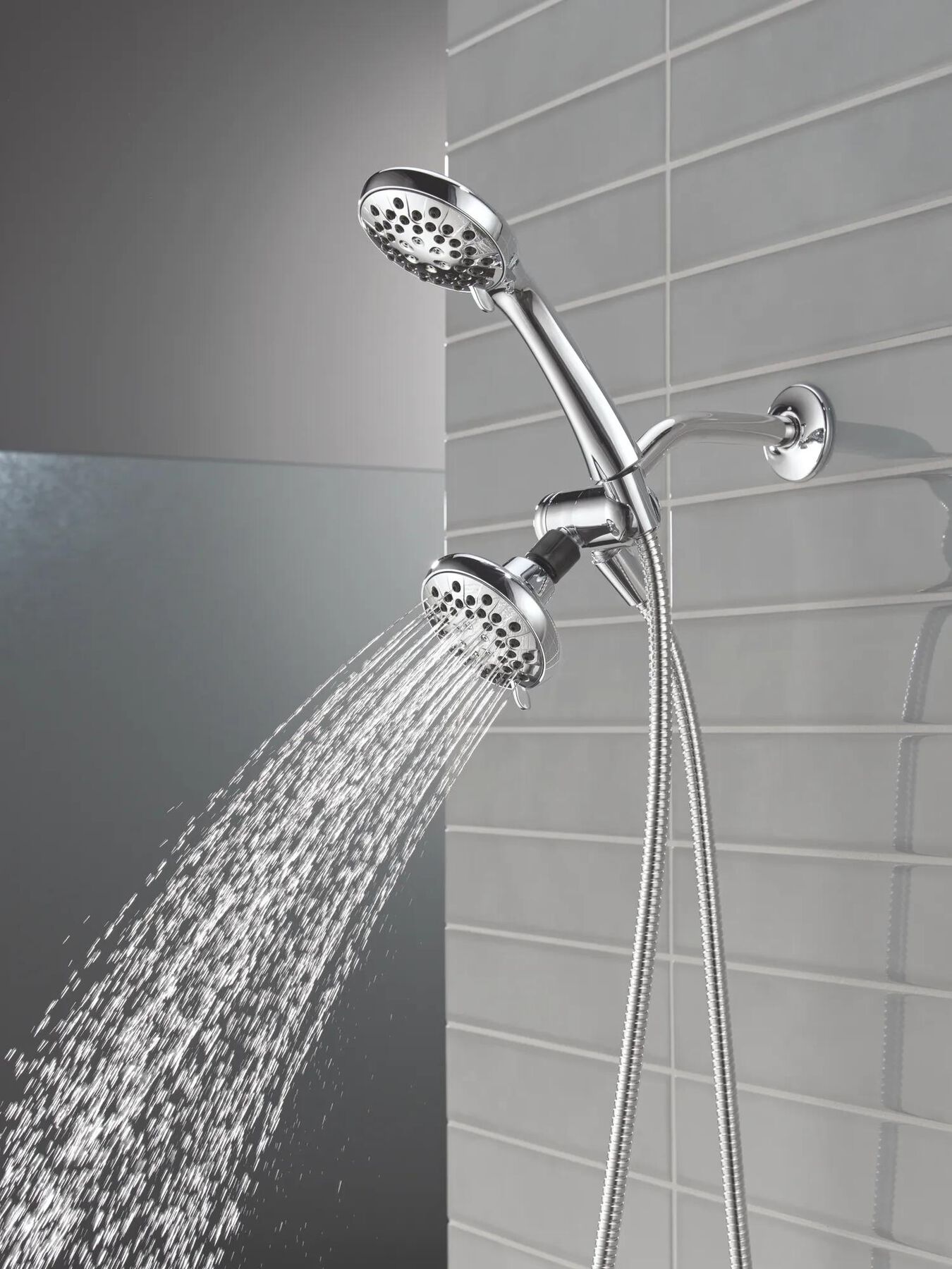 3-Setting Combination Shower in Chrome - 1.75 GPM