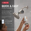 Standard Shower Filter with 6-Setting Showerhead and Mount Bundle